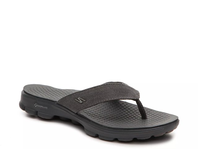 Dsw black hot sale flip flops