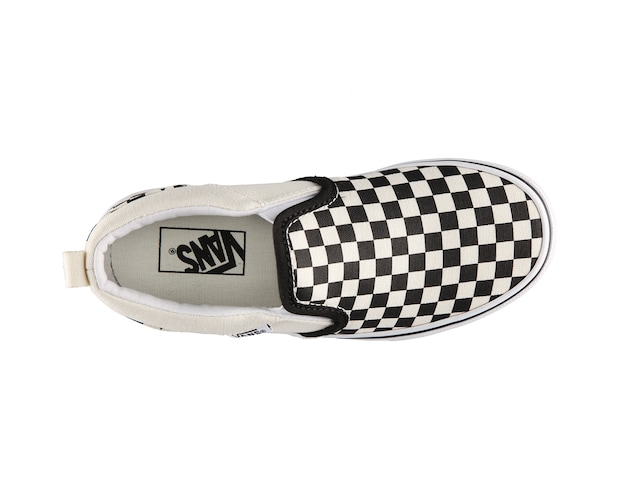 Vans Asher Checkers Slip-On Sneaker Kids' |