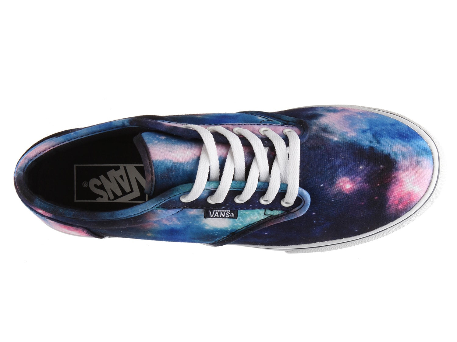 vans cosmic galaxy slip on