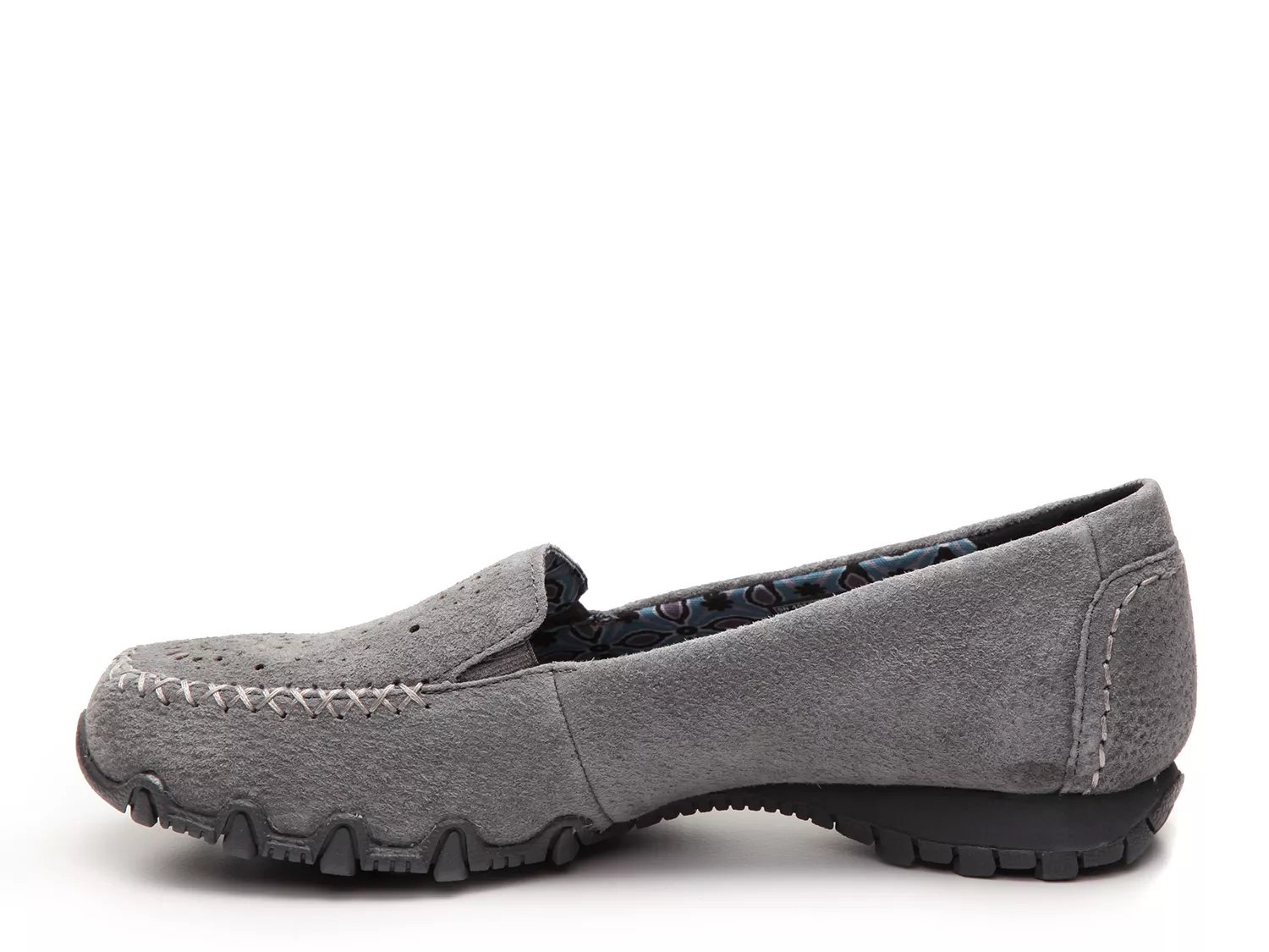 skechers women's bikers expressway slip on