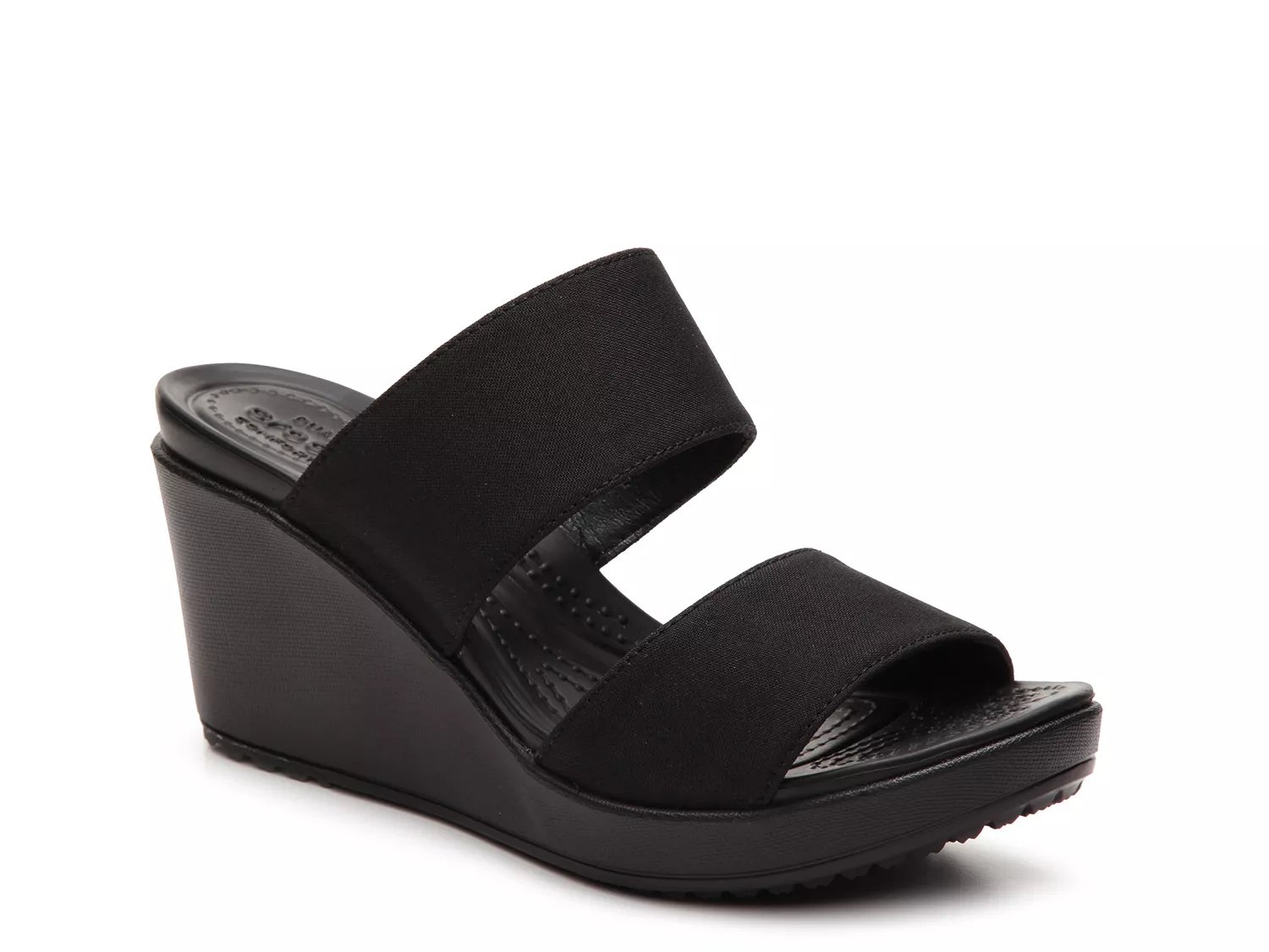 Crocs leigh ii shop 2 strap wedge