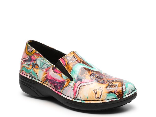 Spring Step Manila Multicolor Work Clog - Free Shipping | DSW