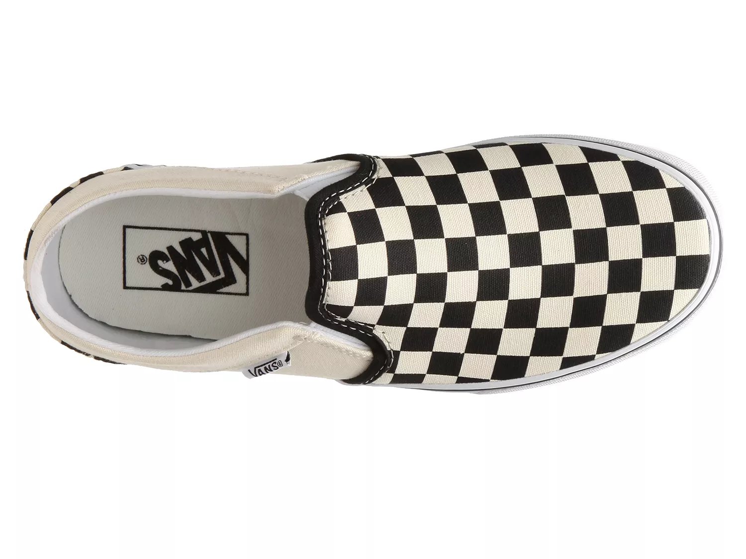 dsw checkered vans womens