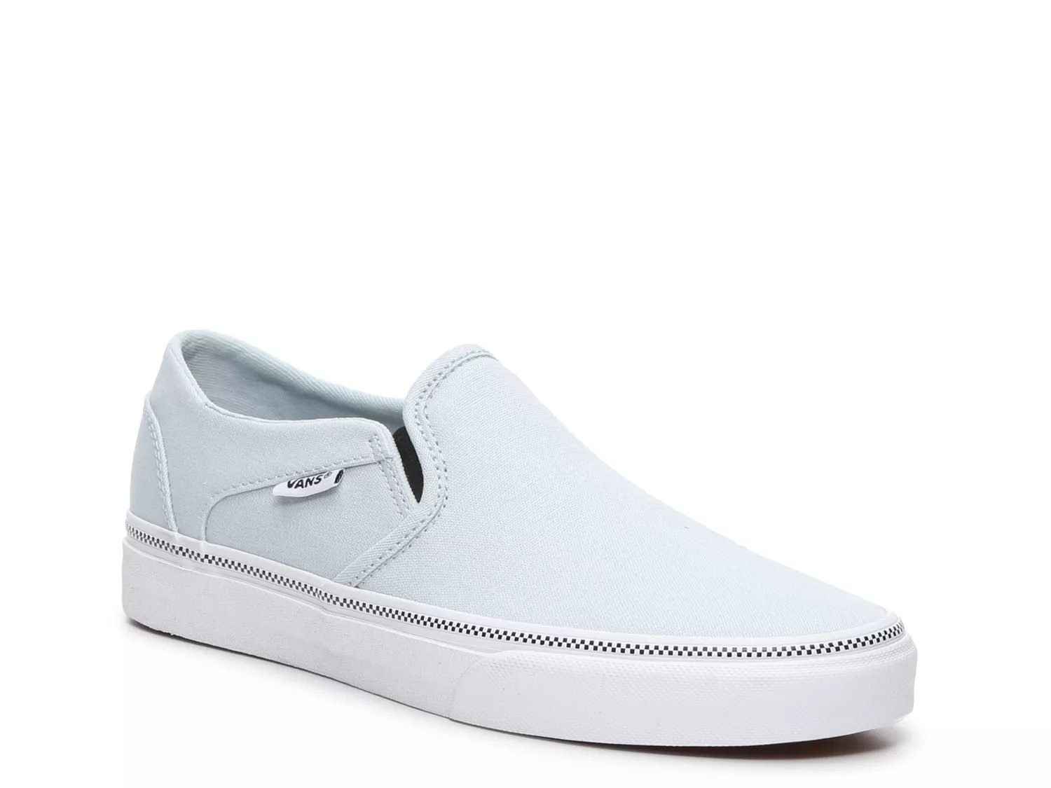 womens vans light blue