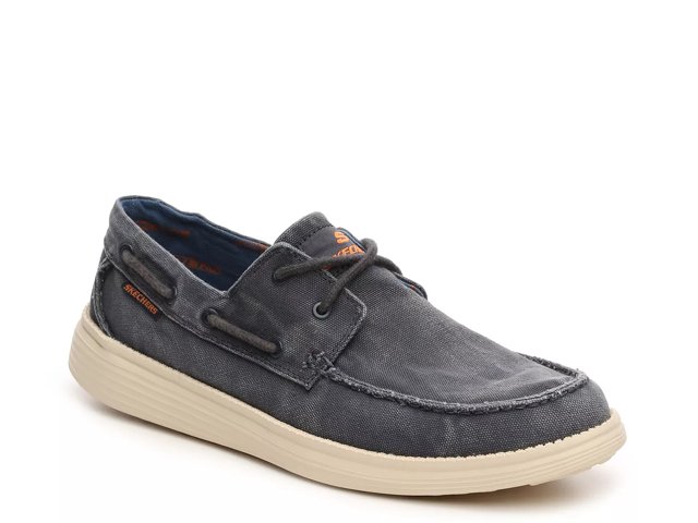 Skechers Melec Boat Shoe Free DSW