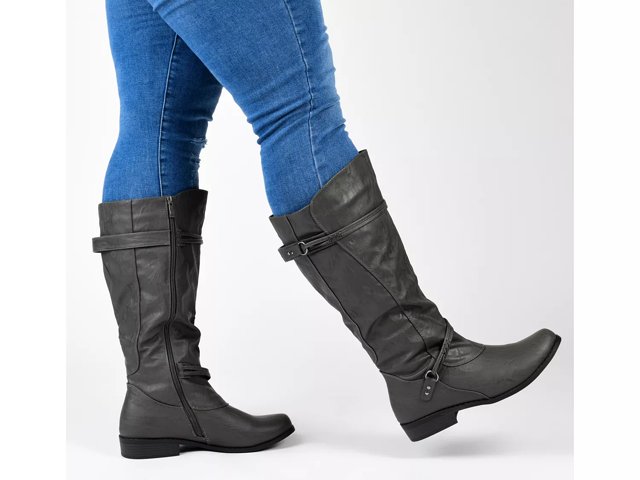 Journee Collection Harley Extra Wide Calf Riding Boot - Free Shipping