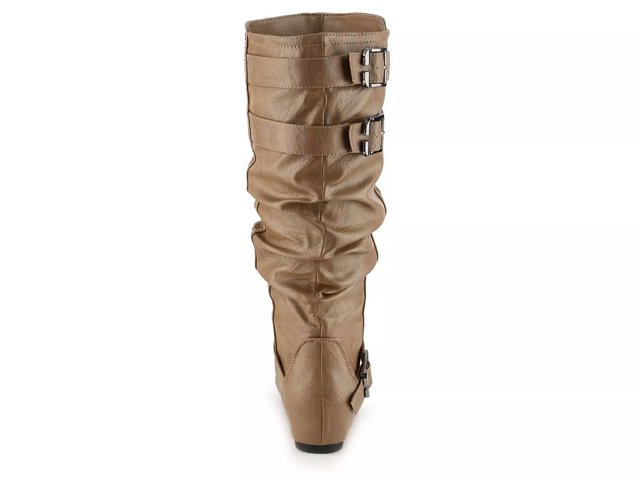 Journee wedge boots discount