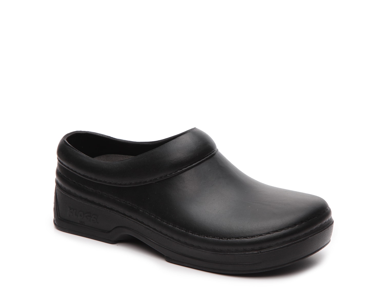 Women's Black Wide Slip-Resistant Shoes 