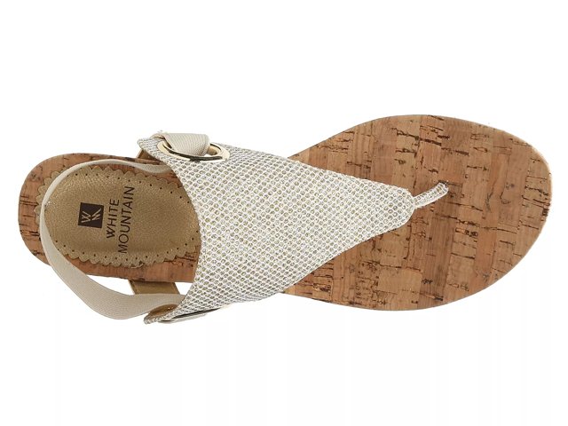 White mountain aida wedge sandal new arrivals