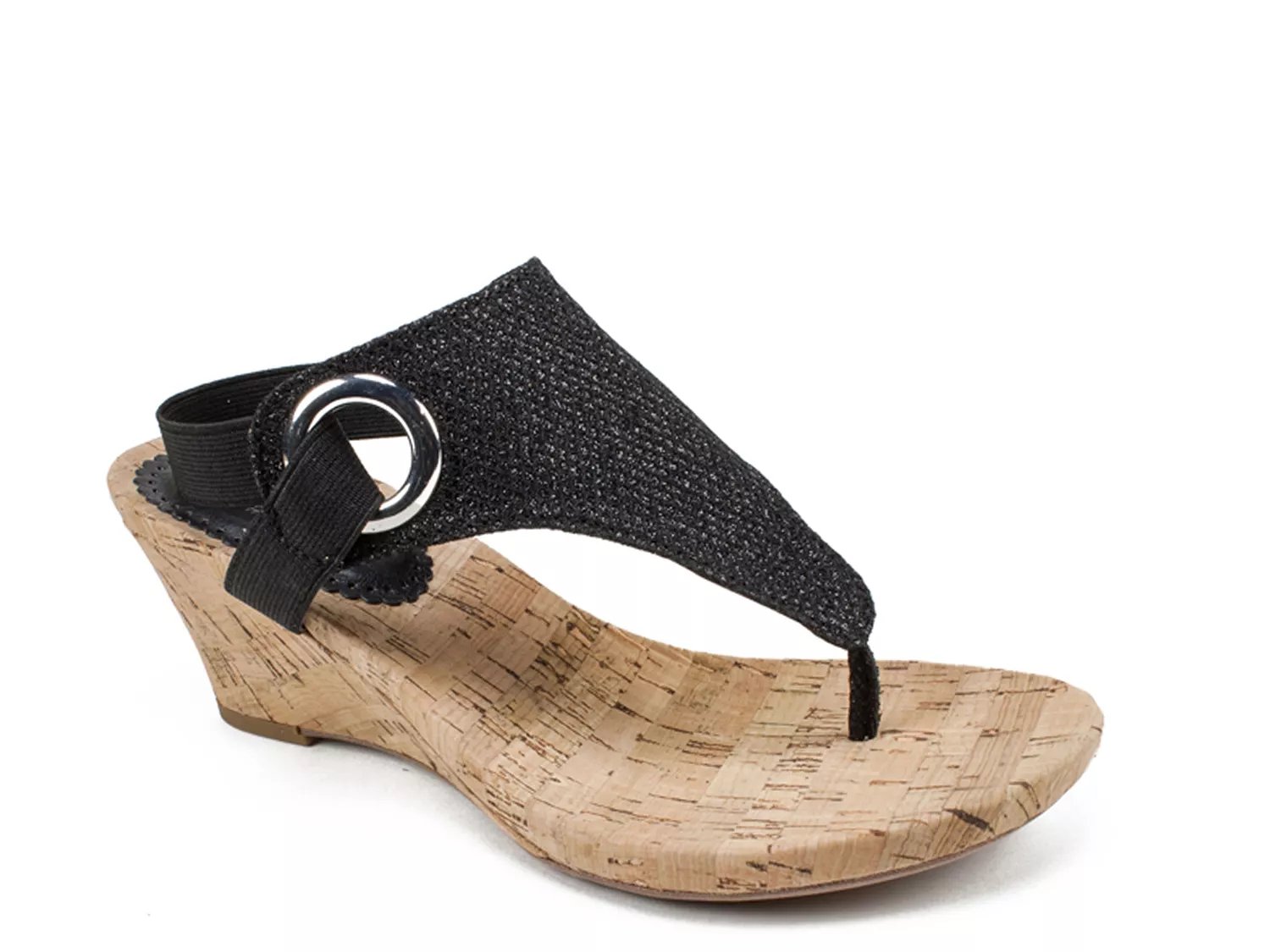 White Mountain Aida Wedge Sandal - Free Shipping | DSW