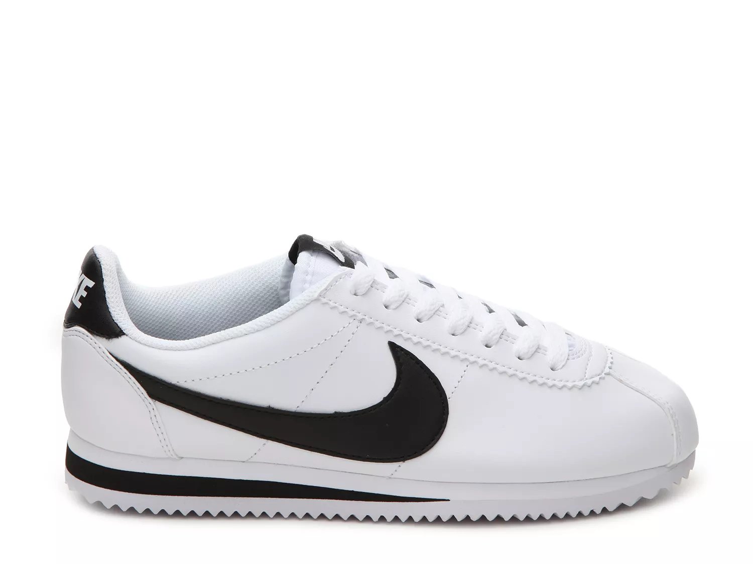 all white nike cortez womens