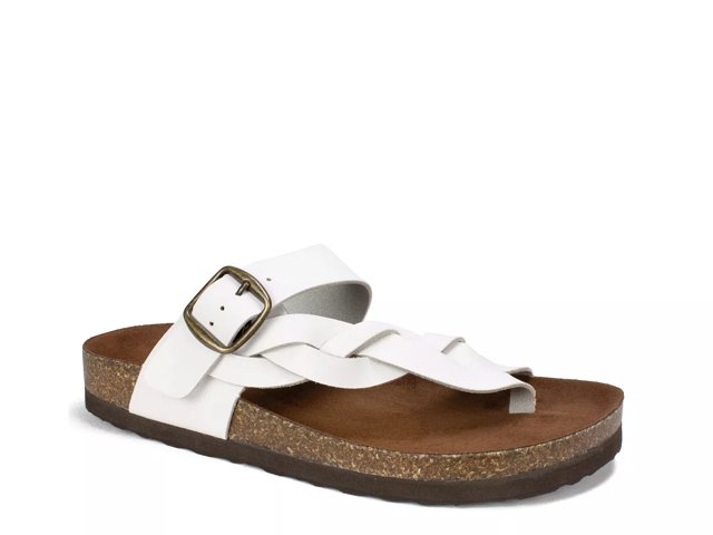 White mountain crawford thong sandal outlet