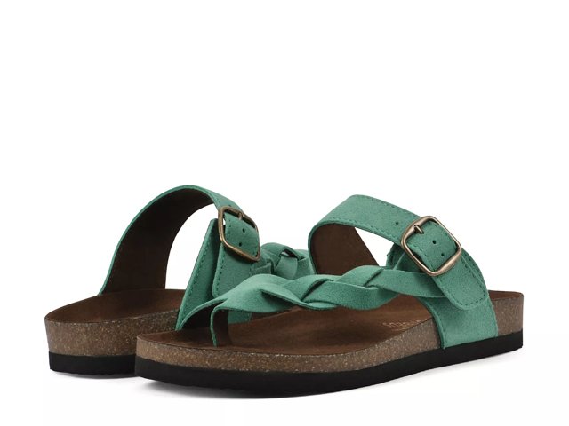 White Mountain Crawford Flat Sandal Free Shipping DSW