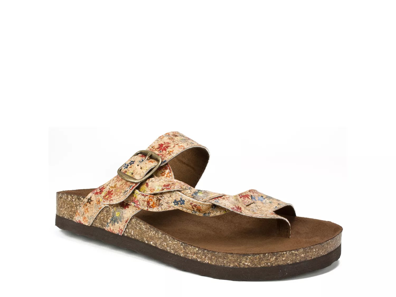 white mountain crawford thong sandal