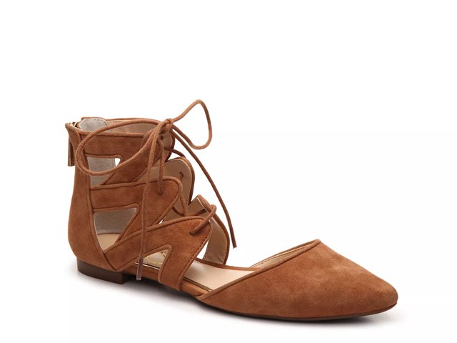 Dsw lace shop up flats
