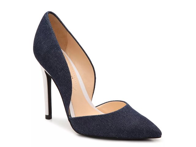 Denim pumps shop dsw