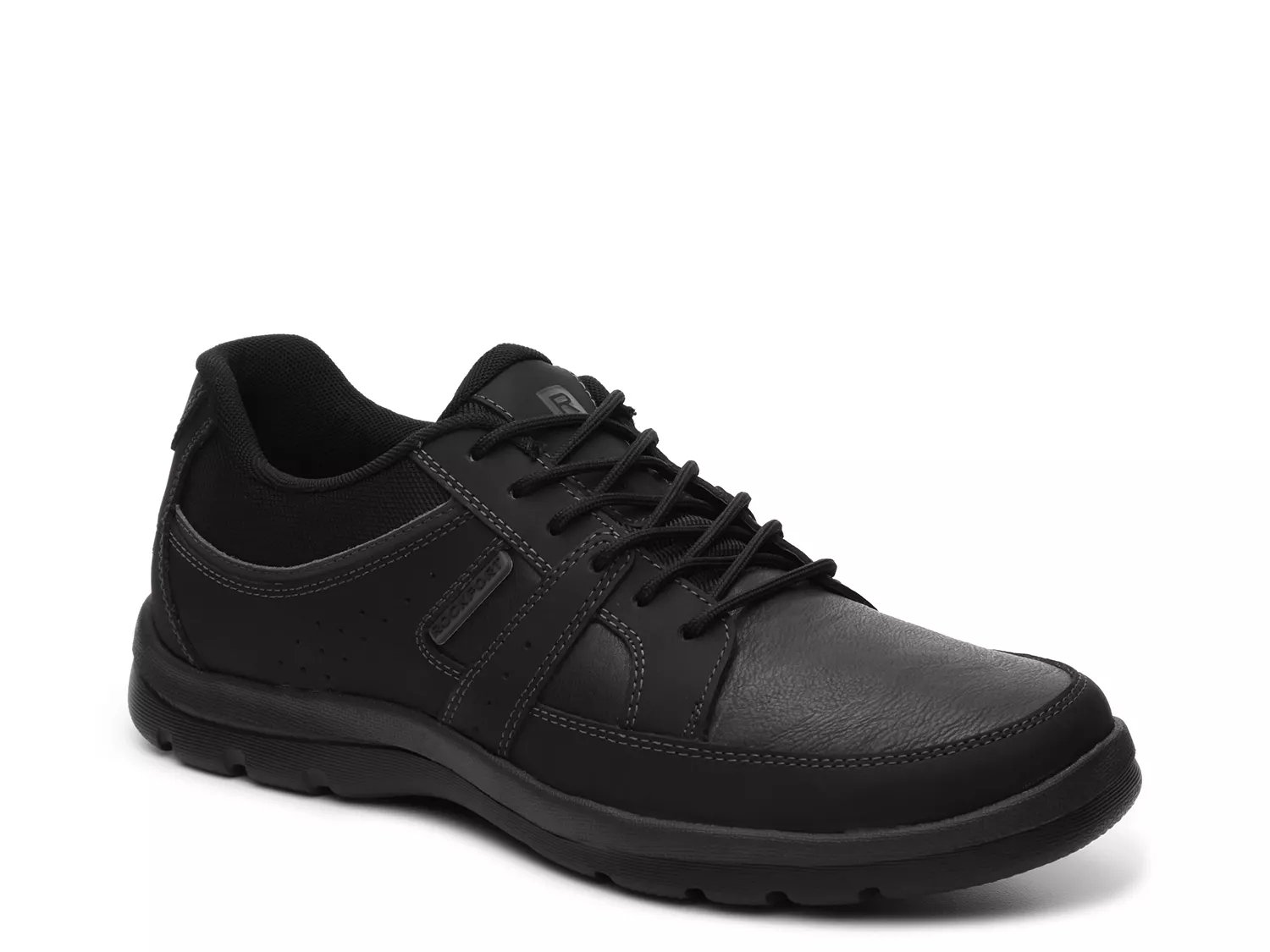 Rockport Wide Width Get Your Kicks Blucher Oxford | Men's | Black | Size 9.5 | Oxfords