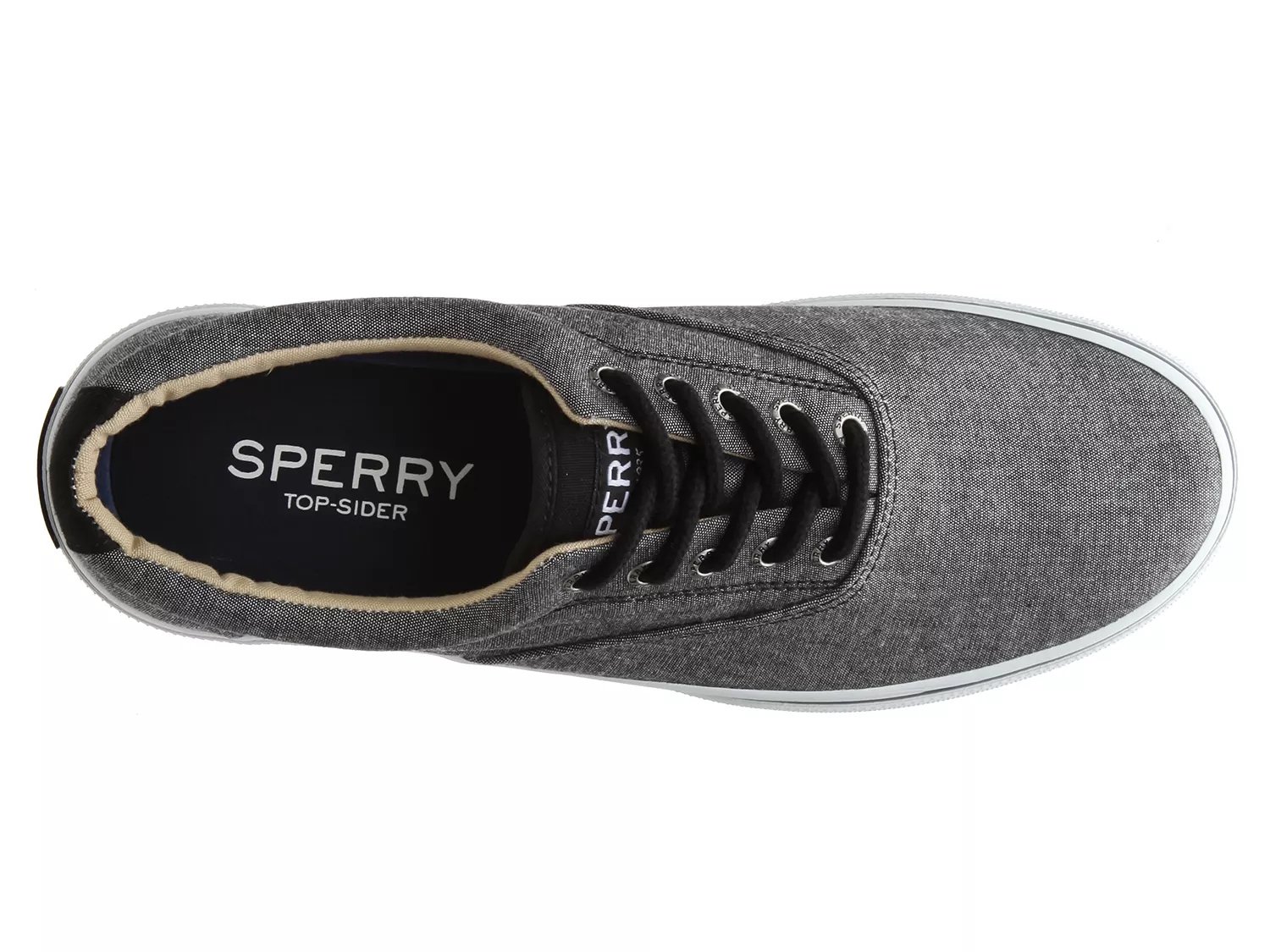 sperry halyard ll sw ash grey