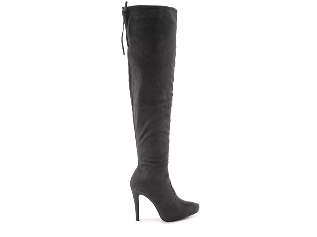 dsw over the knee leather boots