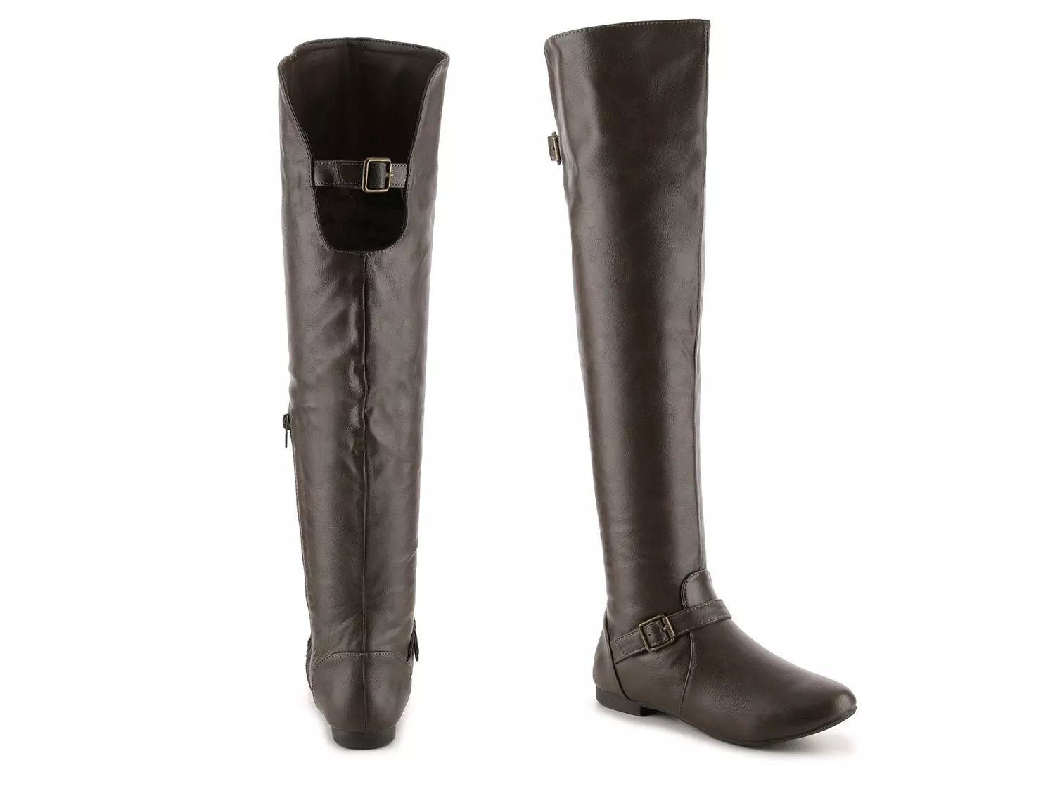 over the knee riding boots wide calf