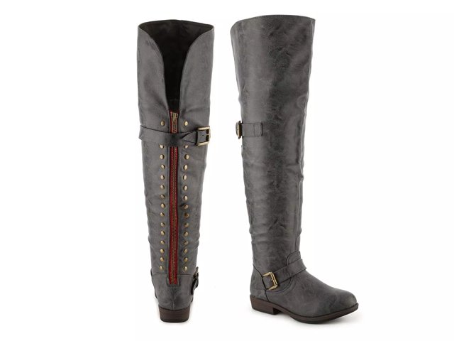 Journee Collection Kane Wide Calf Over the Knee Boot