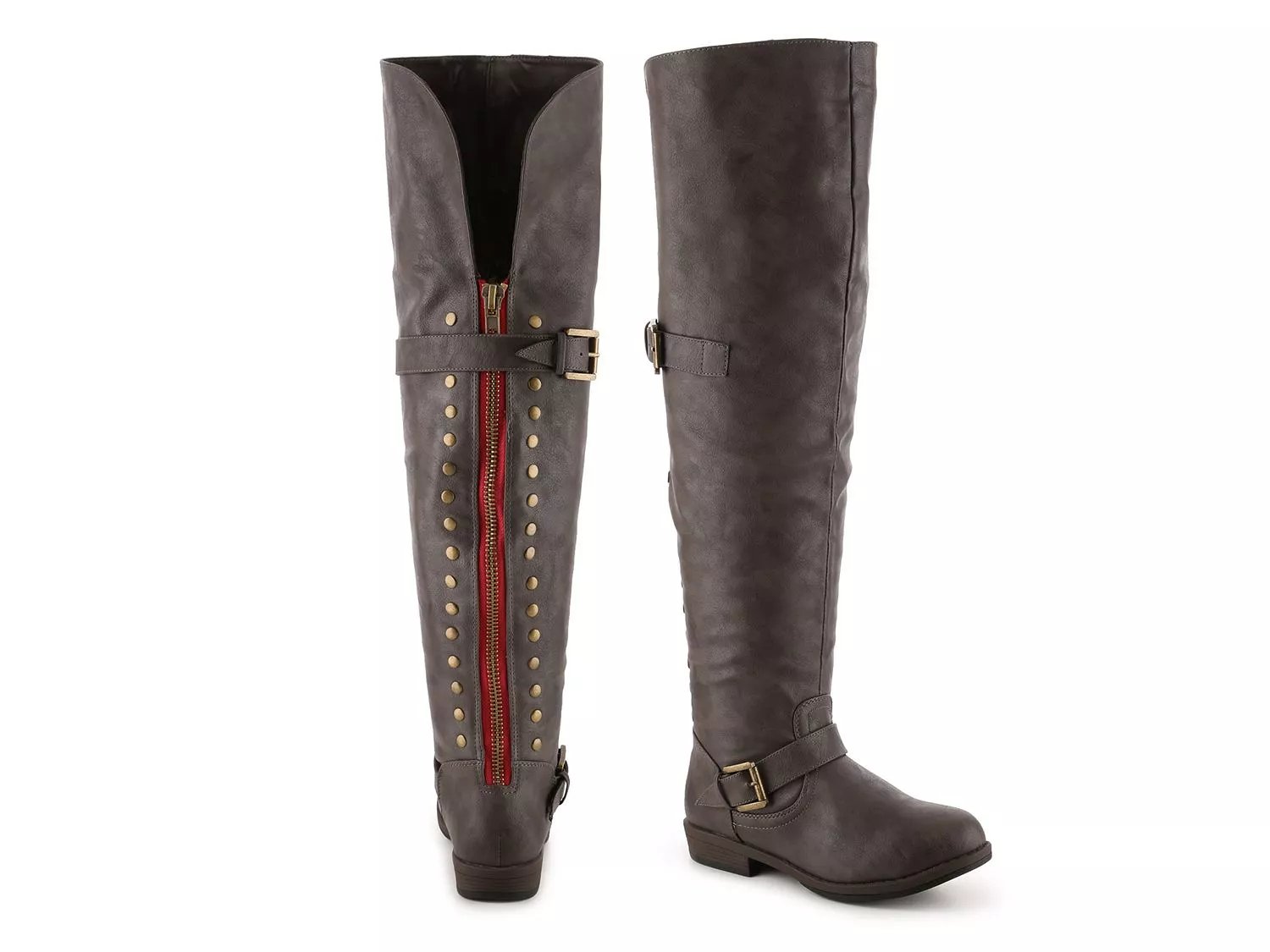 black thigh high boots dsw