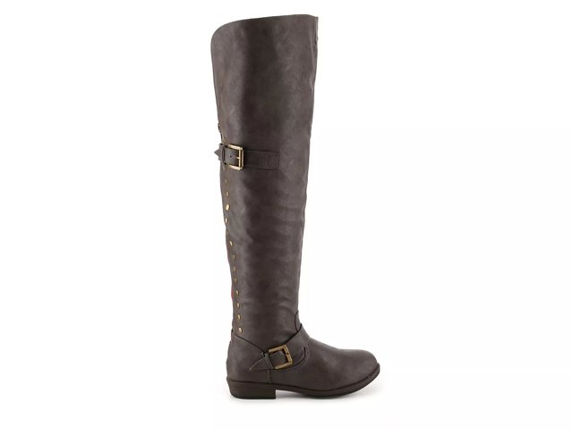 Journee Collection Kane Wide Calf Over-the-Knee Boot - Free