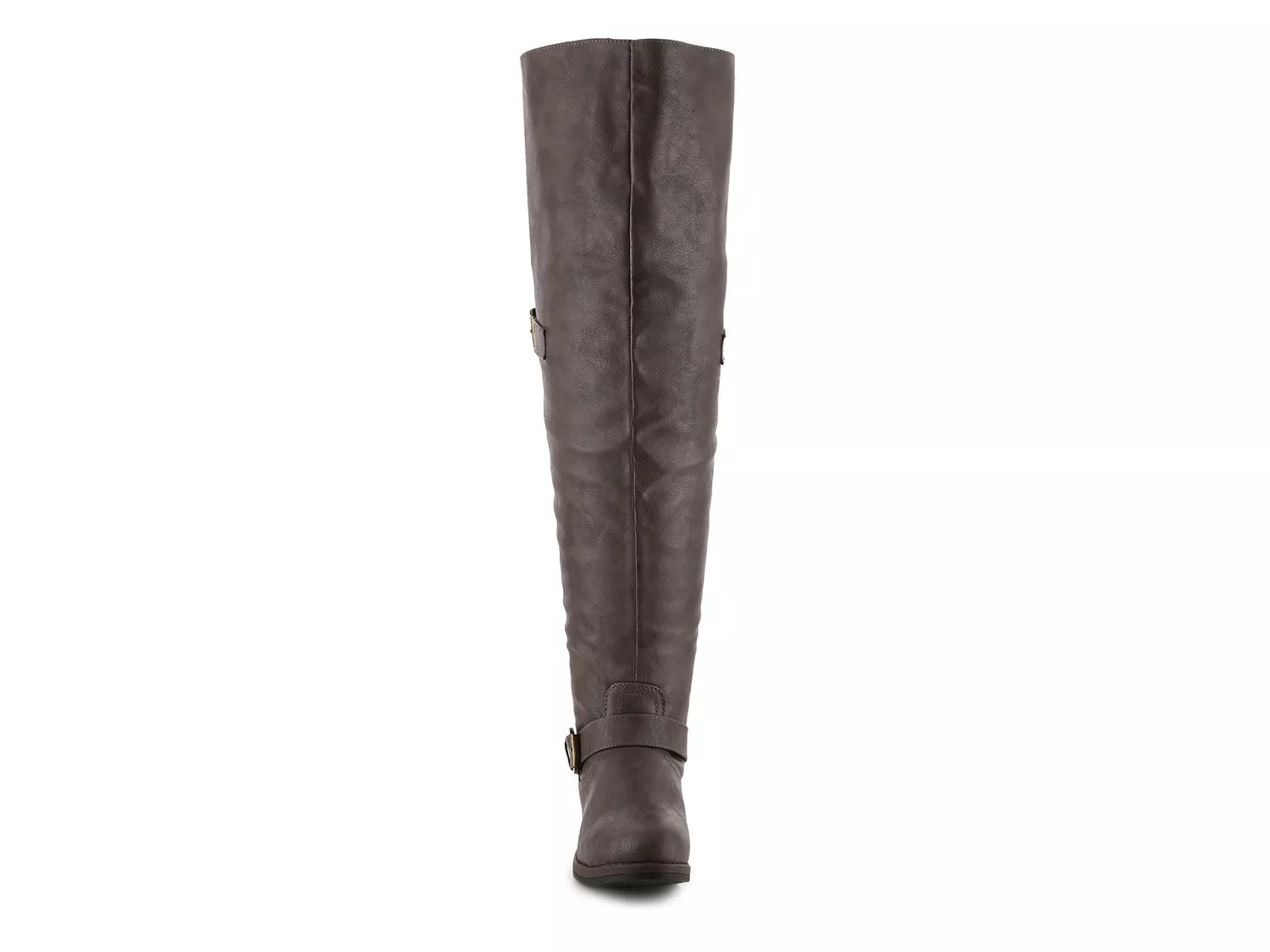 dsw over the knee leather boots