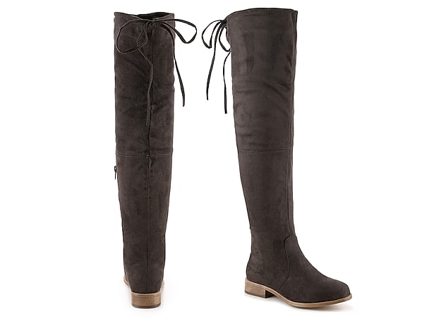Journee Collection Spritz Over-the-Knee Boot - Free Shipping | DSW