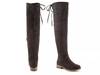 Gray wide calf 2024 over the knee boots