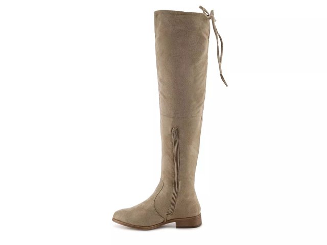 wide calf otk boot