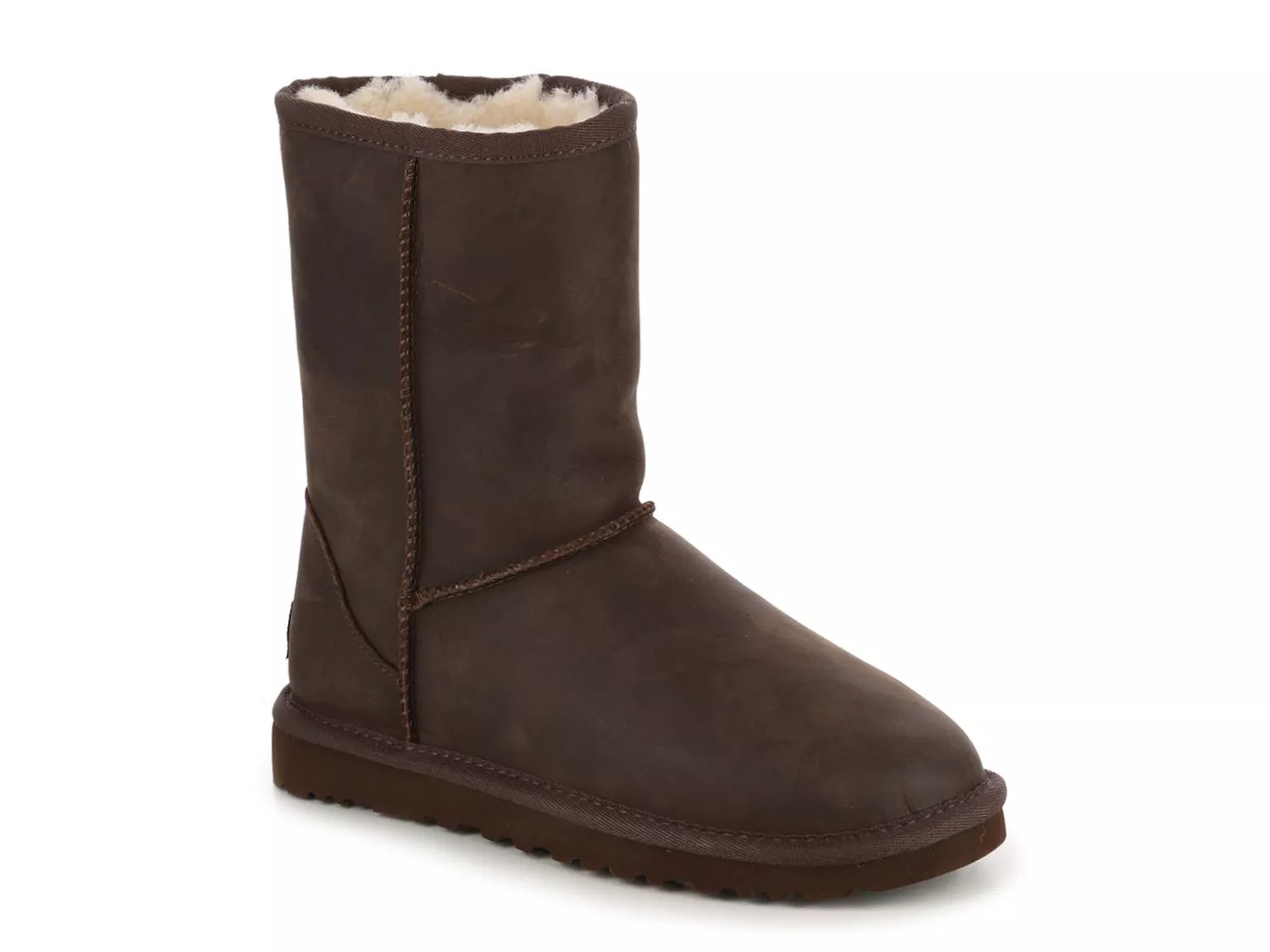 Ugg classic clearance short leather boots