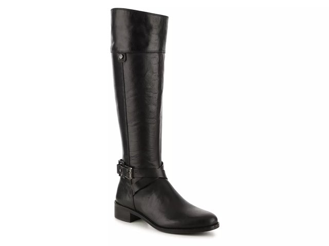 Vince camuto tall buckled leather riding boot shop