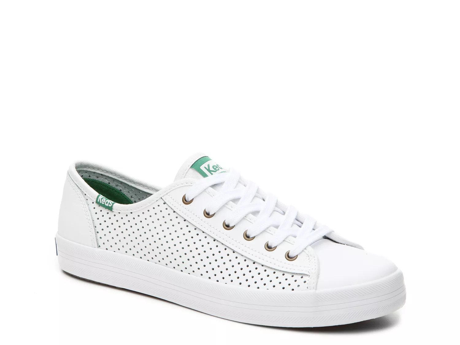 Keds kickstart leather on sale white