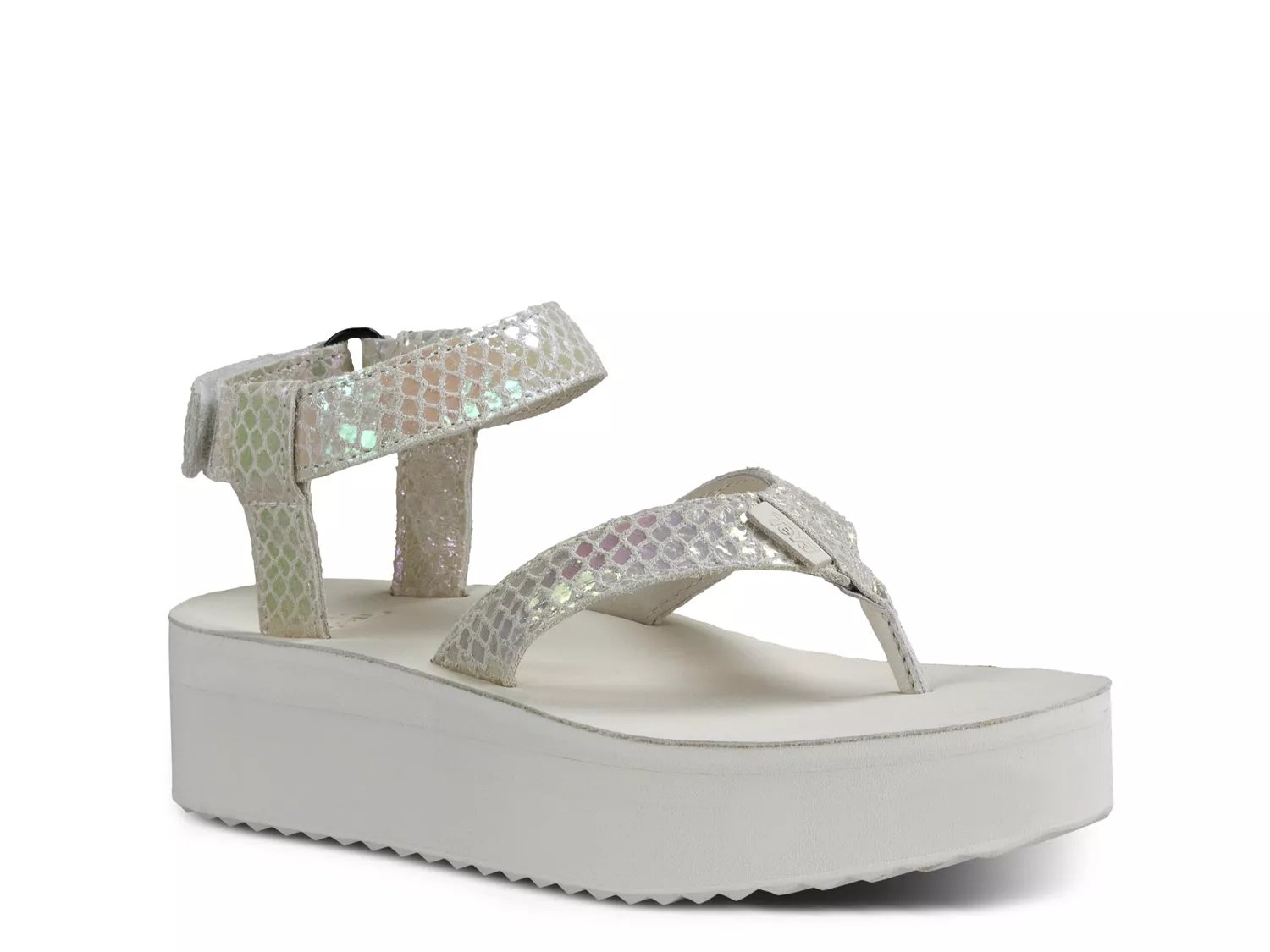 Teva Flatform Universal Iridescent Sandal - Free Shipping | DSW