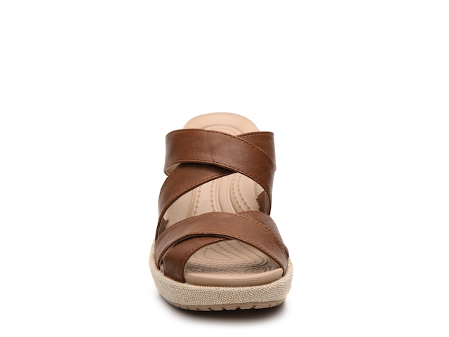 Crocs A-Leigh Wedge Sandal - Women's - Free Shipping | DSW