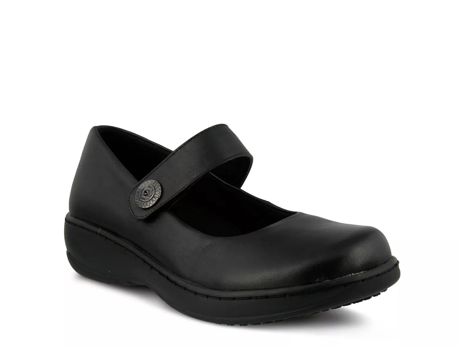 dsw black work shoes