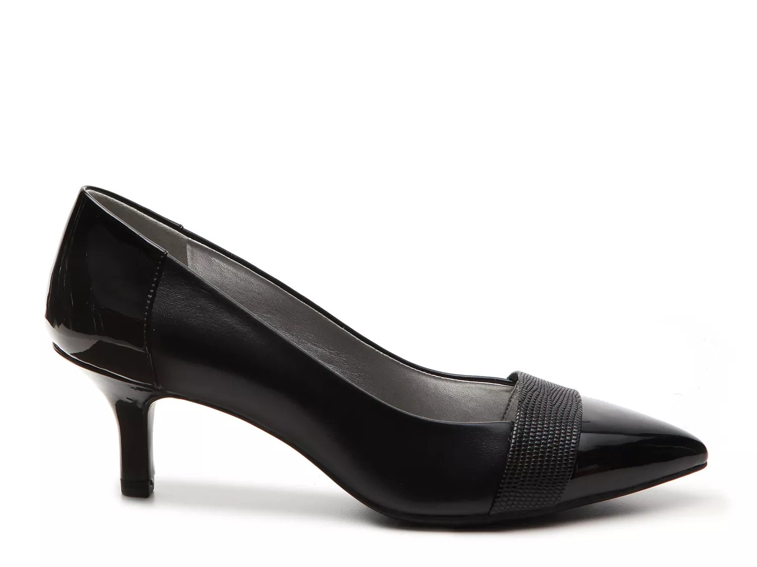 anne klein finn pump pewter