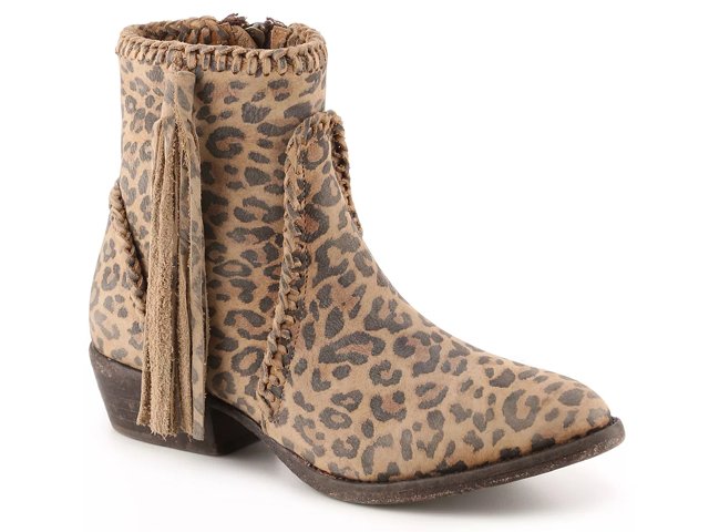 Leopard print boots dsw store
