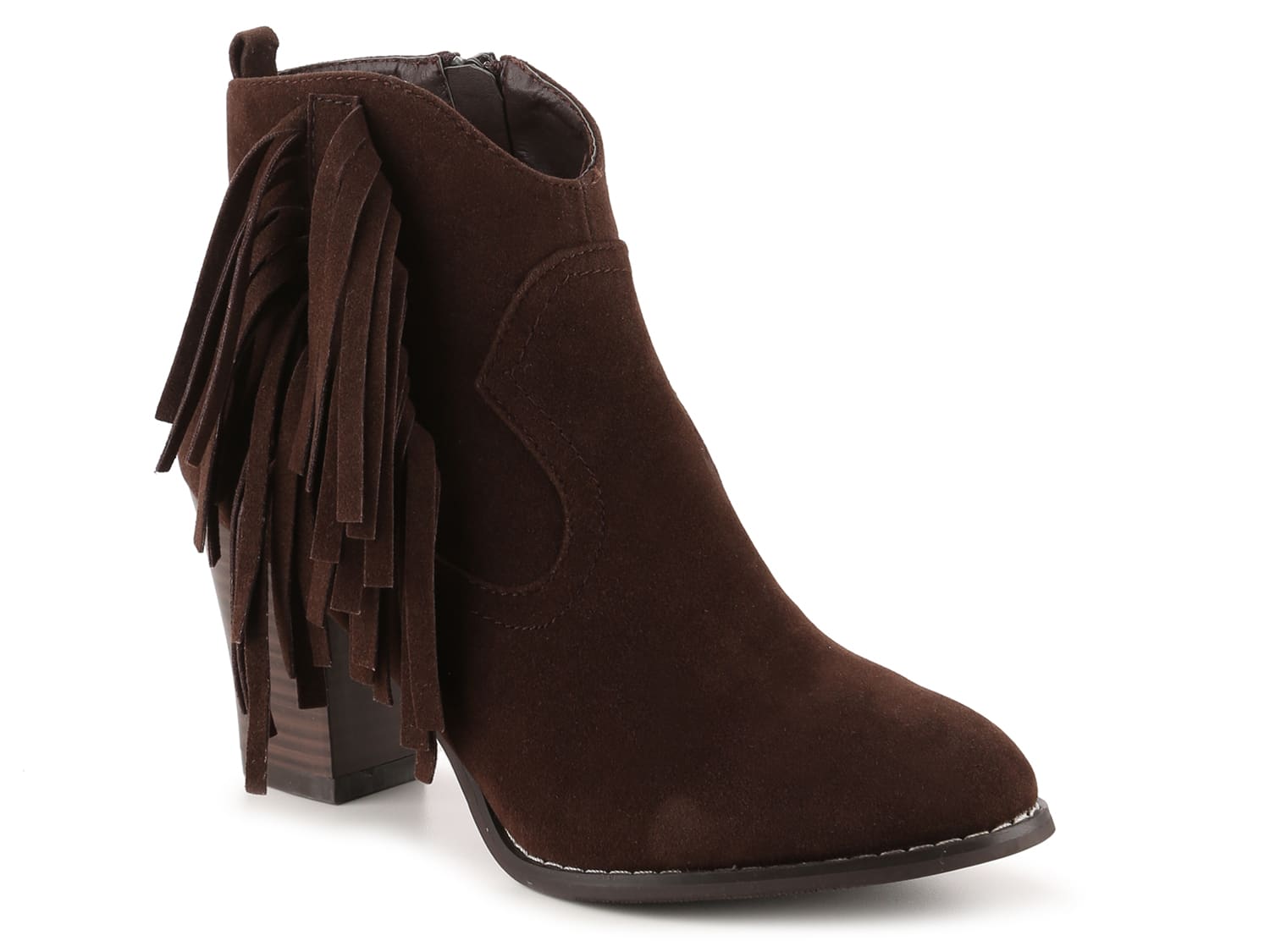 Journee Collection Spin Western Bootie - Free Shipping | DSW