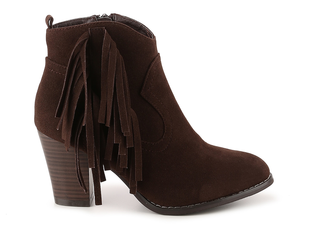 Journee Collection Spin Western Bootie | DSW