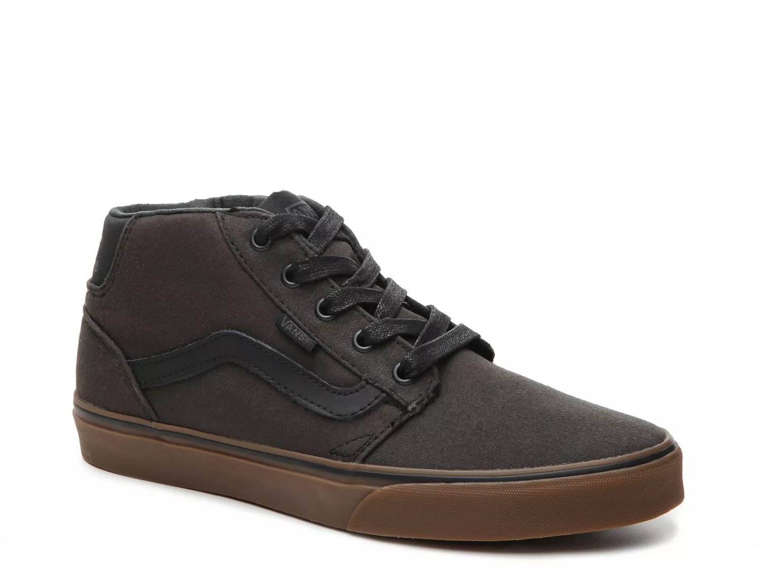 vans chapman mid black gum