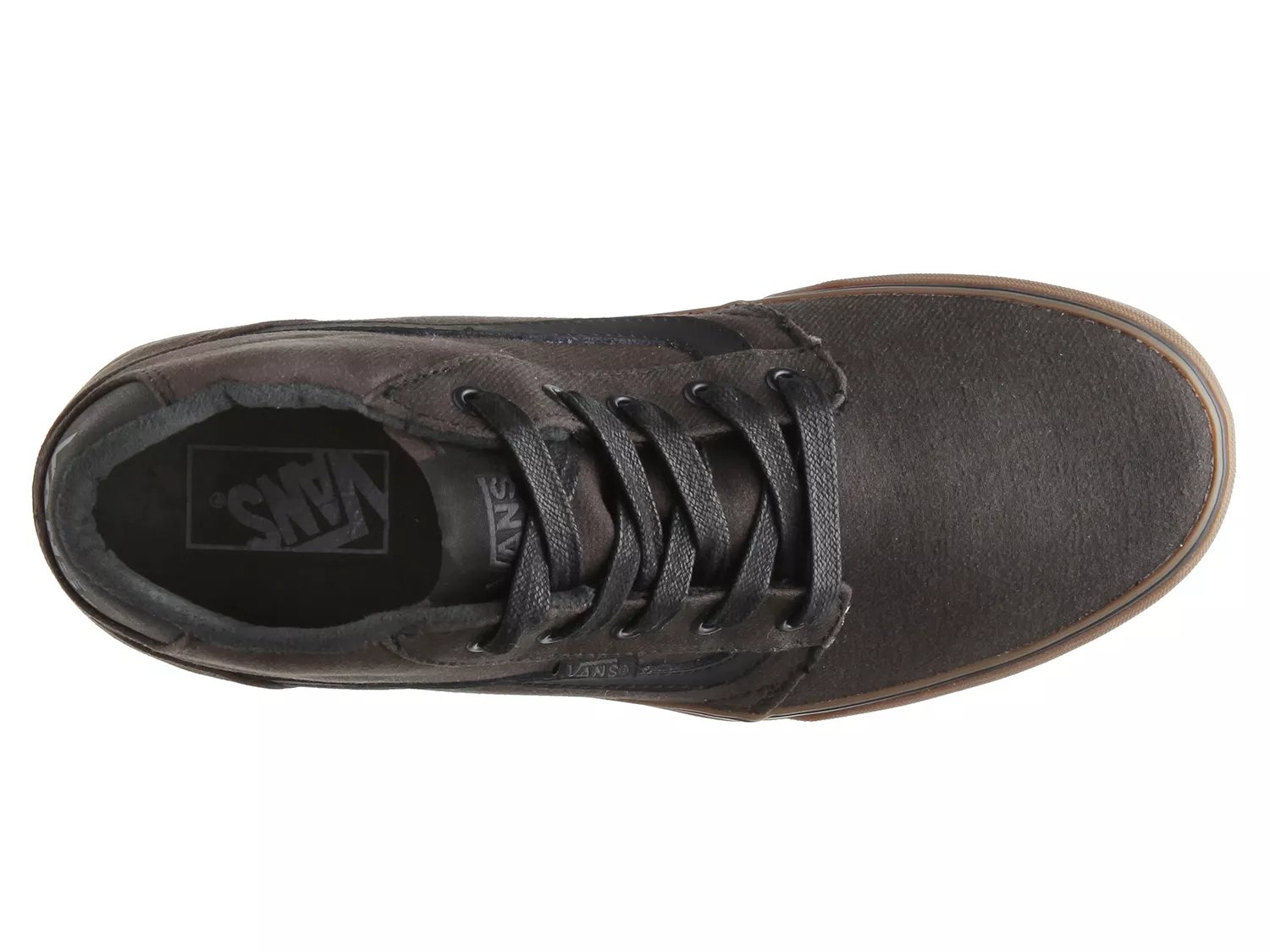 vans chapman mid black gum