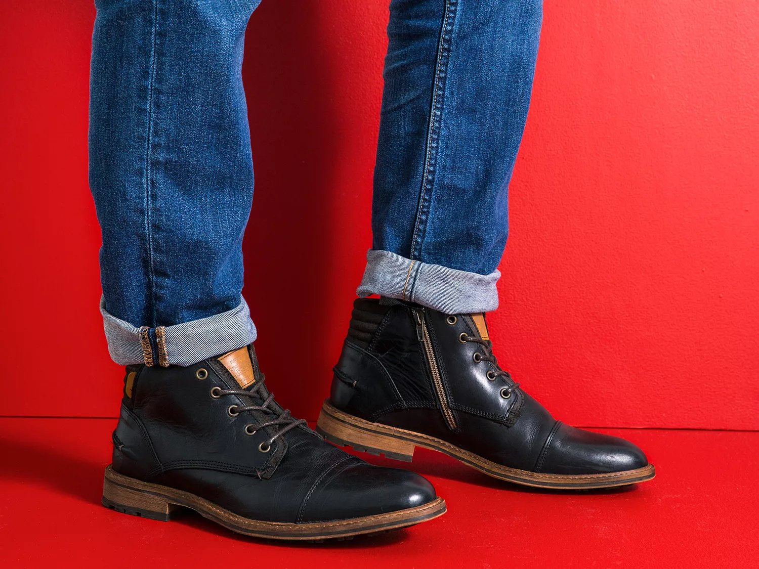 bullboxer navos cap toe boot