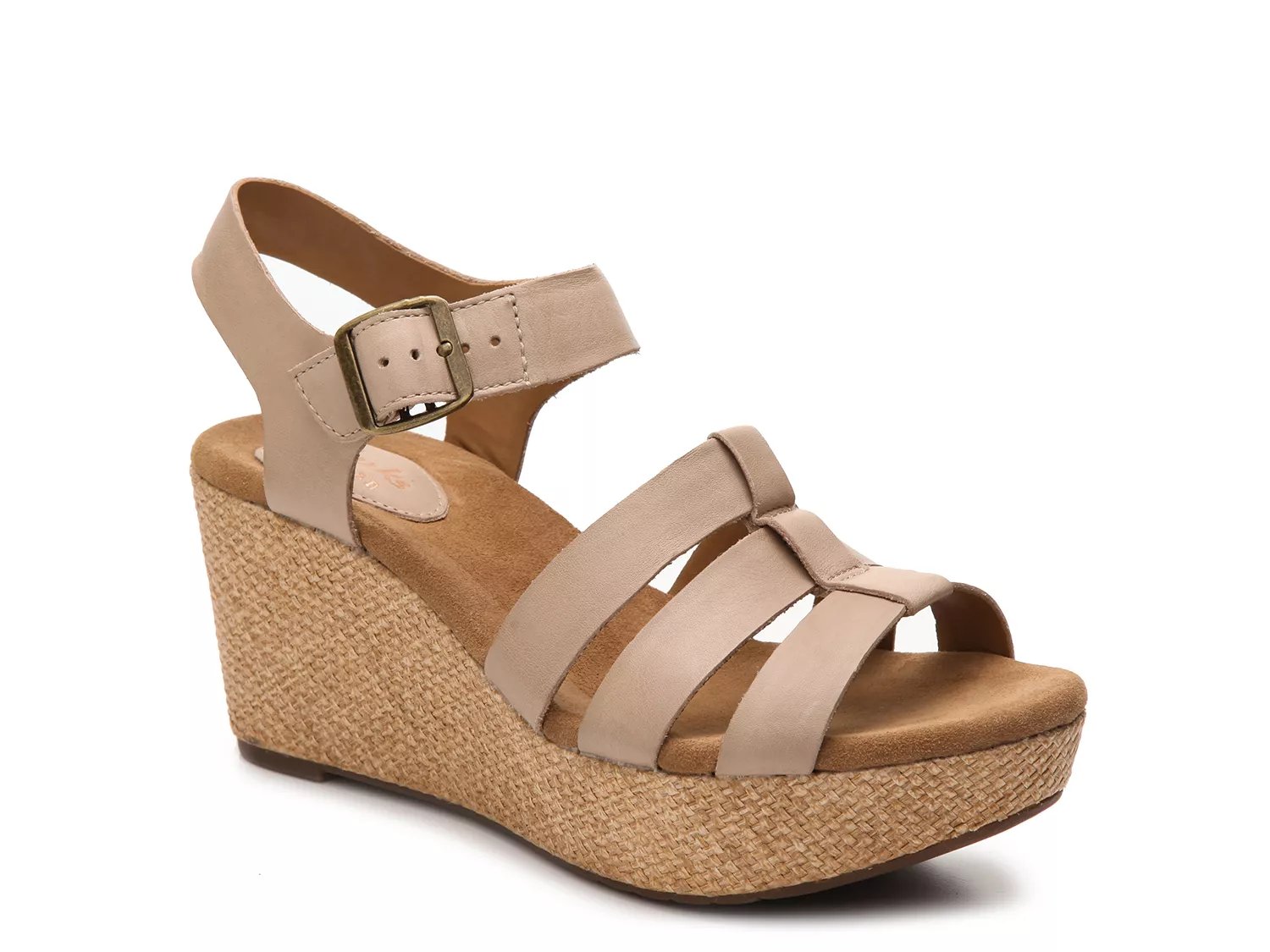 Clarks Caslynn Harp Wedge Shipping | DSW