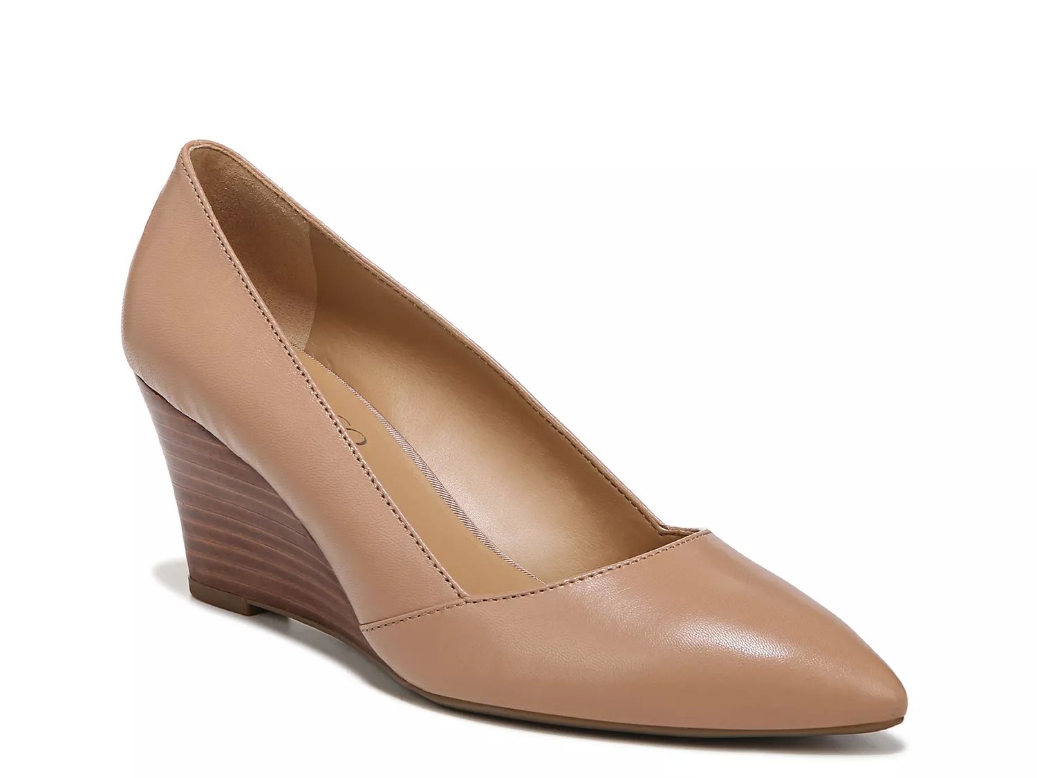 franco sarto pointed toe wedge