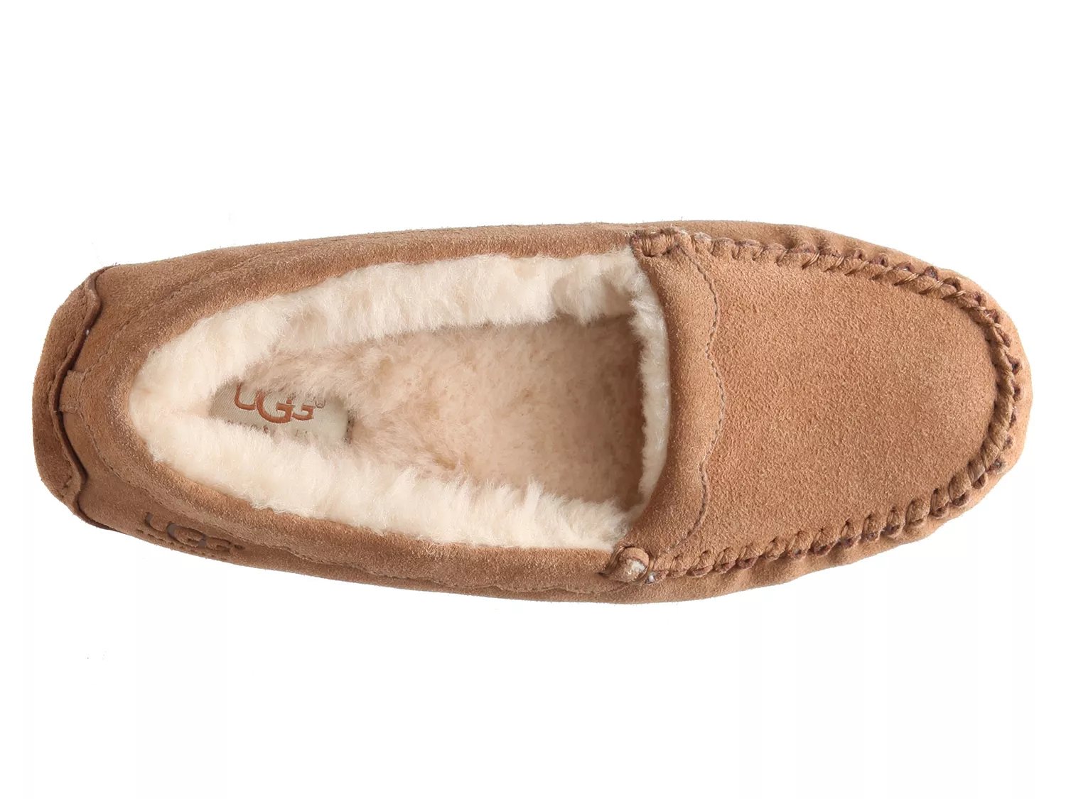 ugg australia scallop suede slipper