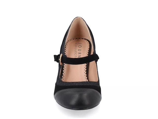 Journee Collection Women s Siri Pump Black Pumps 11