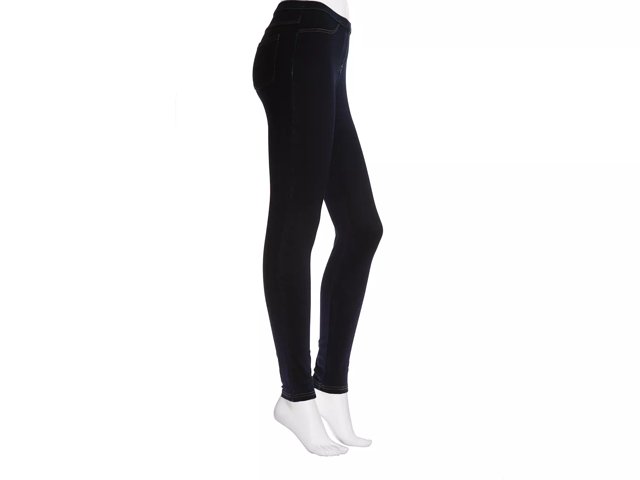 Hue black denim leggings 2025