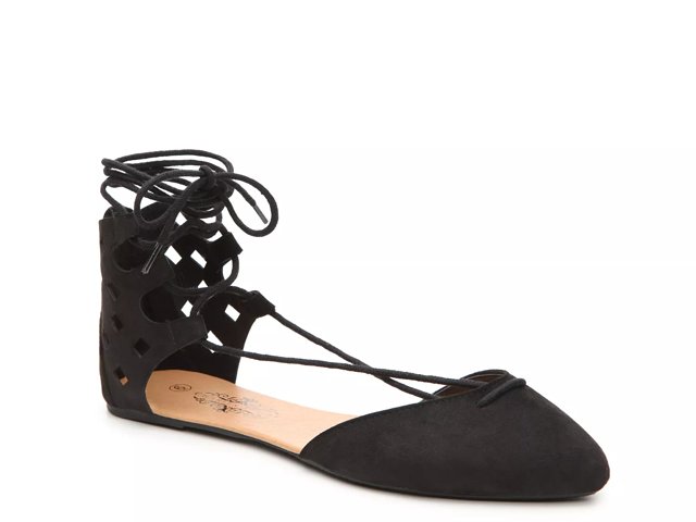 Dsw lace store up flats